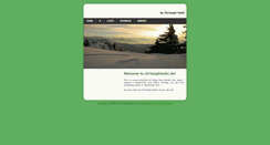 Desktop Screenshot of christophheibl.de
